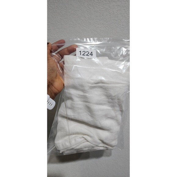 Vintage Jean Jones Shirt Chest Pockets Button Front Linen Top Lagenlook - Picture 11 of 11